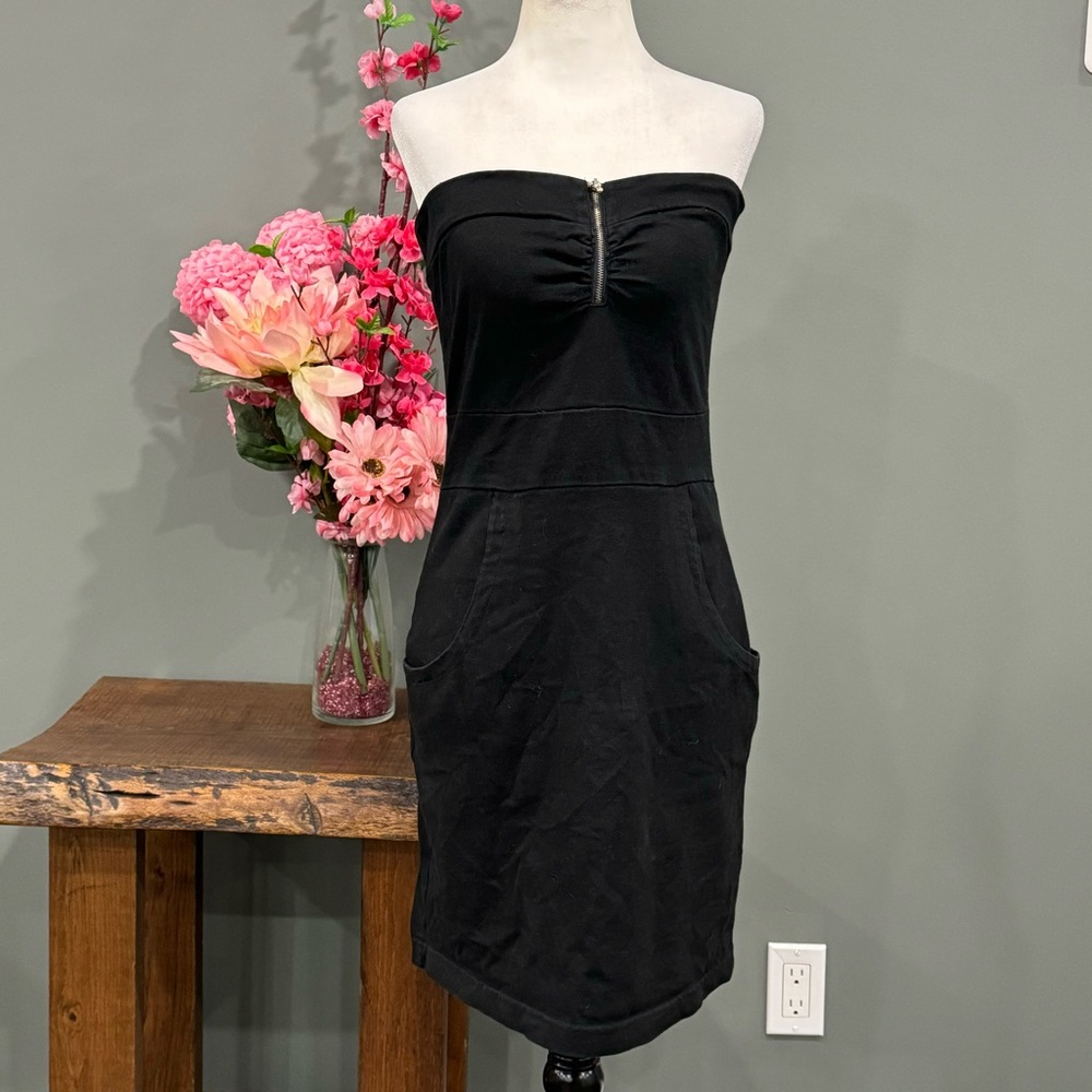 Hurley Strapless 100% Cotton Dress